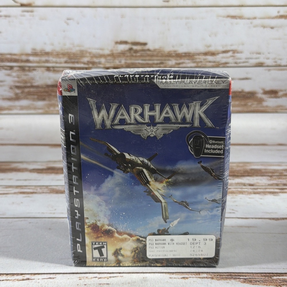 Warhawk w/Bluetooth Headset (Multiplayer Only) PS3 SEALED